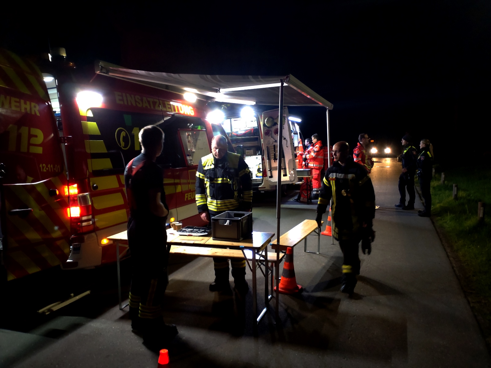 Einsatzfoto TH1 Personensuche