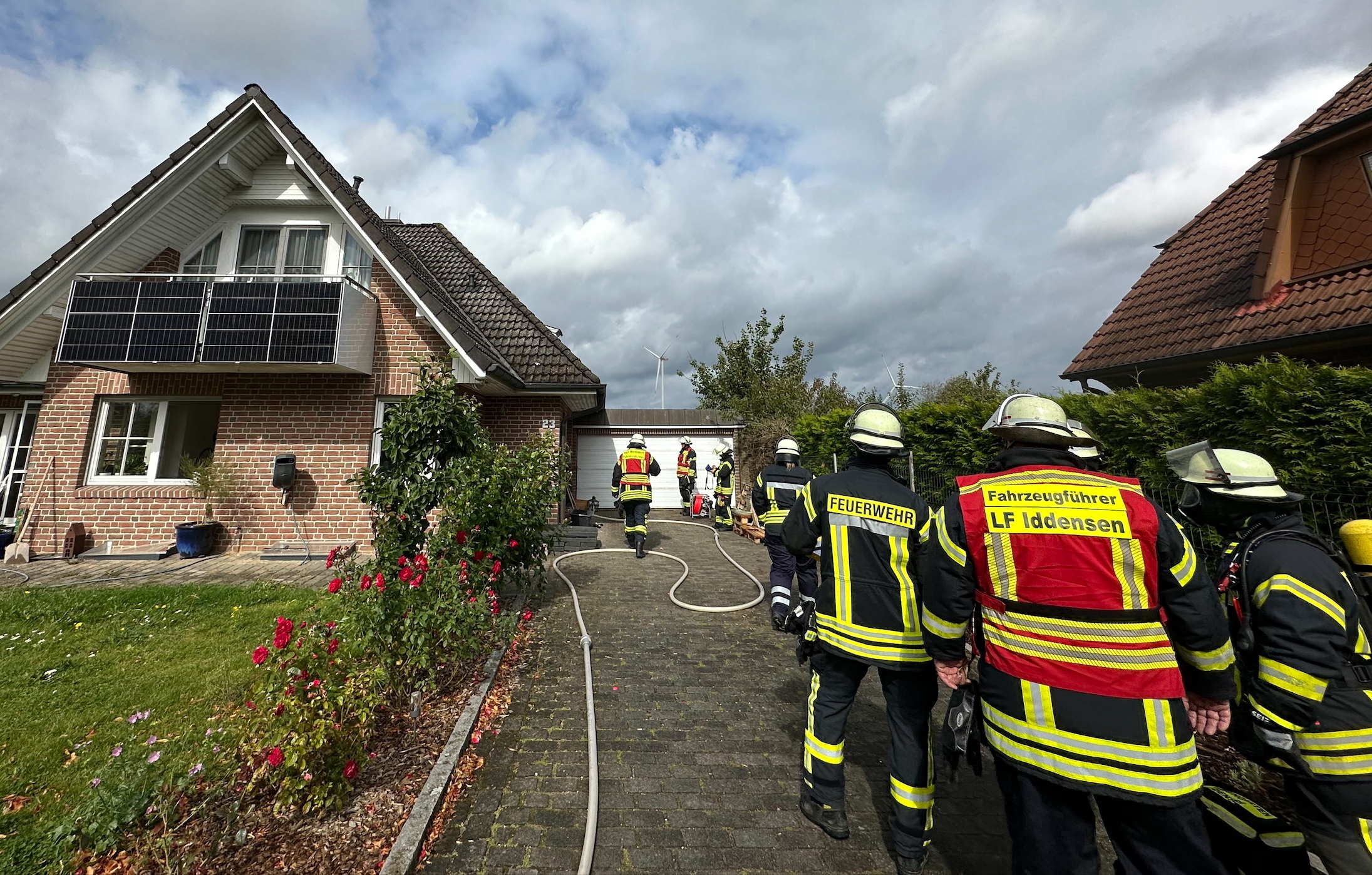 Einsatzfoto Feuer F2 (brennt Küche)