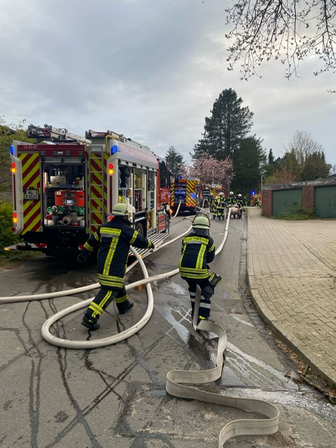 Einsatzfoto Alarmübung Feuer F2-Y ...