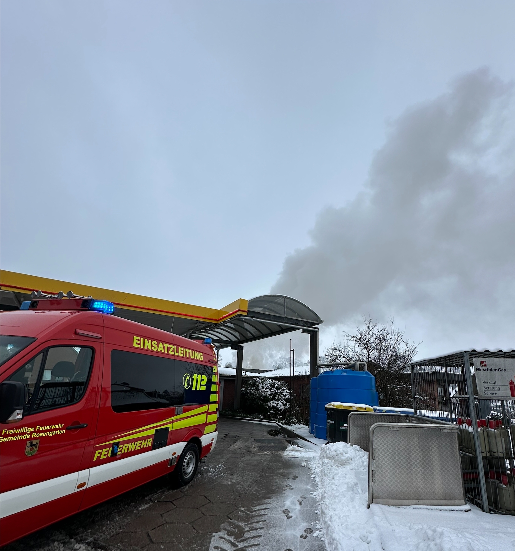 Einsatzfoto F2 Feuer in/an Gebäuden